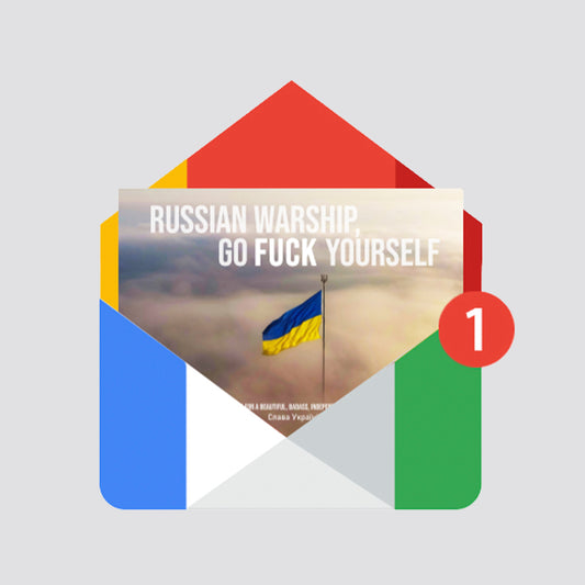 "Russian Warship, Go Fuck Yourself" Digital Photobook